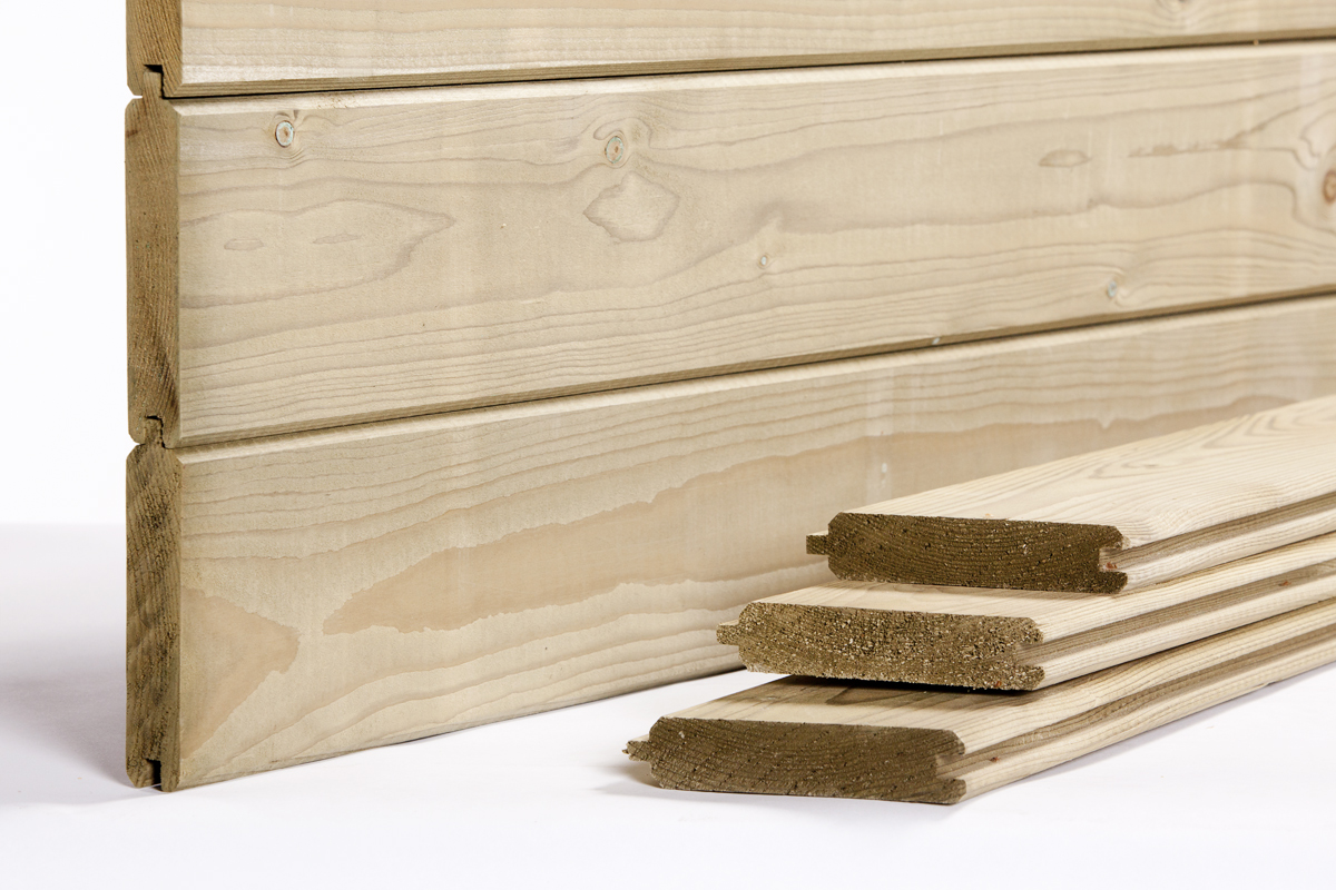 planches en bois pour panneaux de jardin