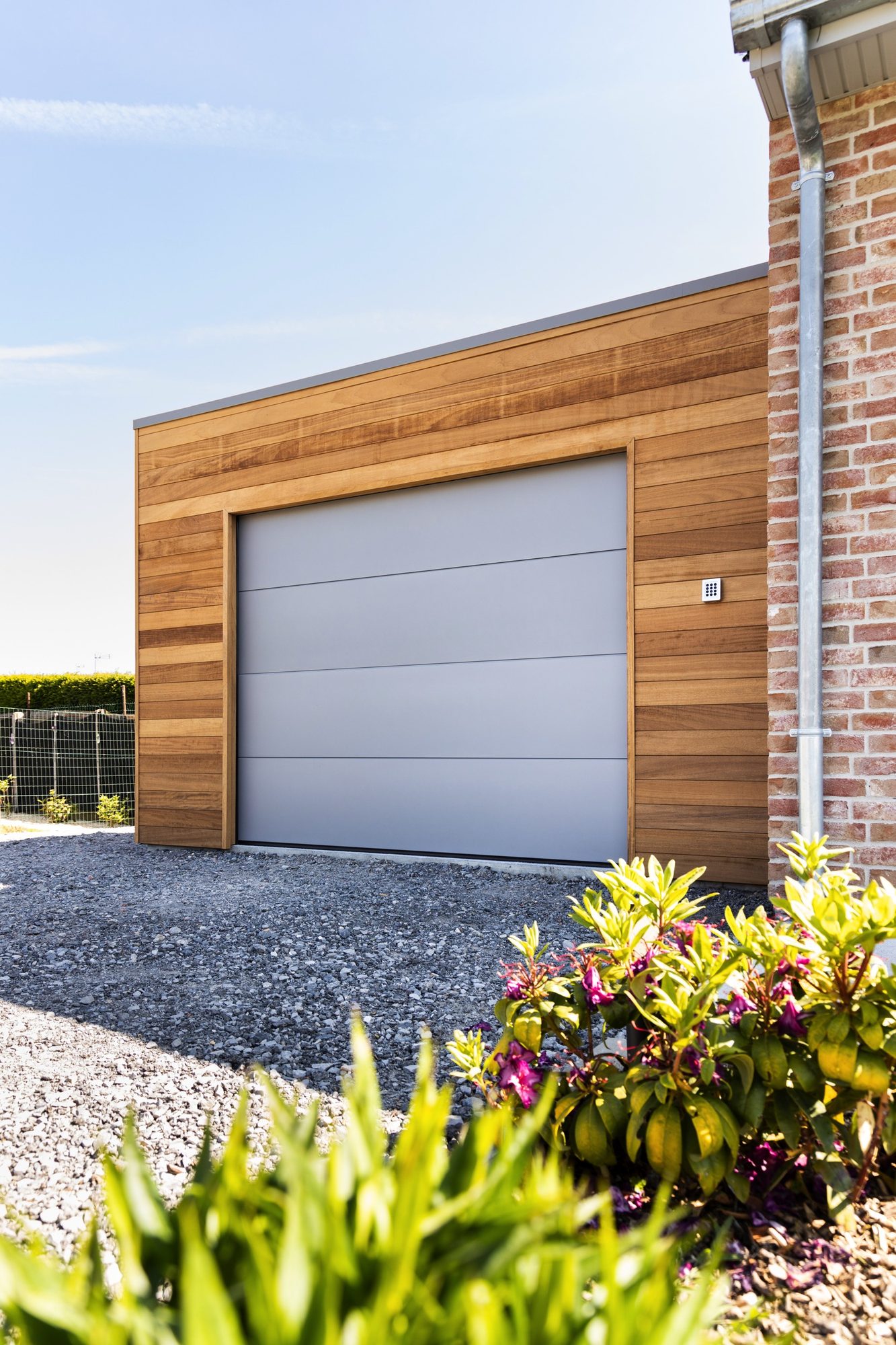 Garage moderne en bois