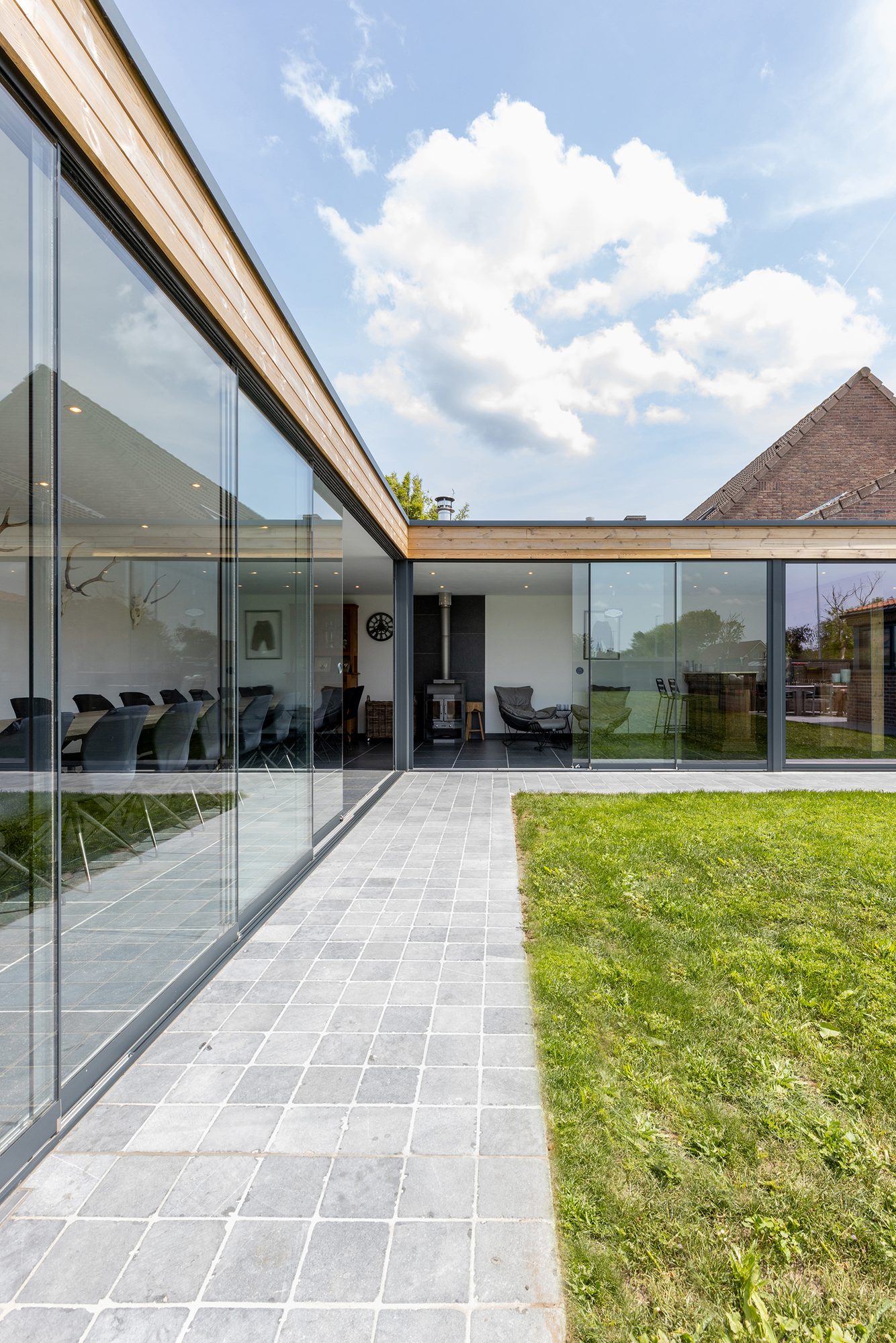 Bijgebouw in hout