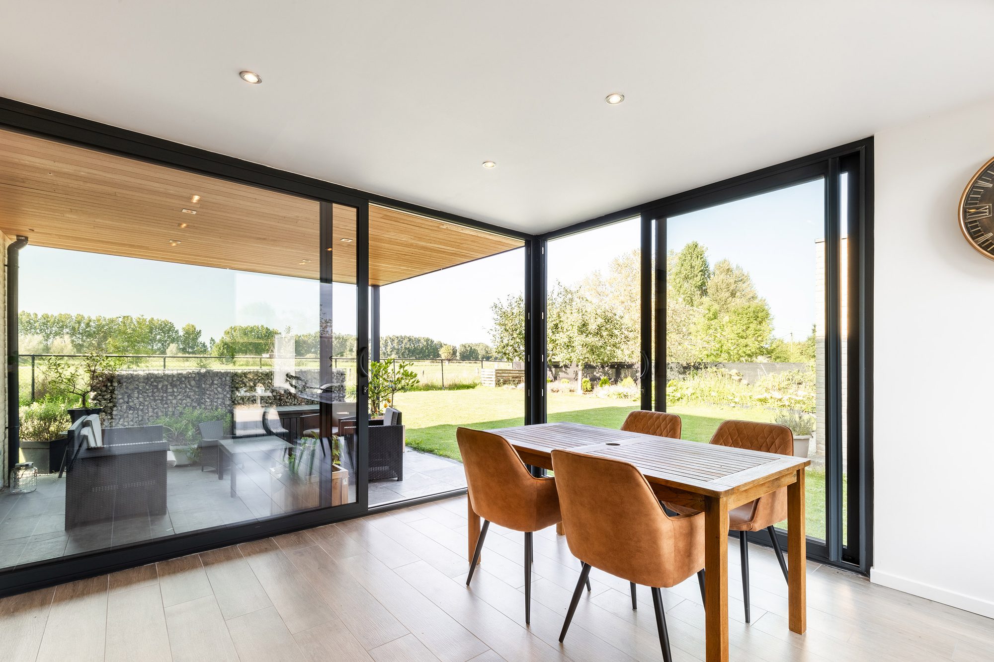 Extension avec terrasse couverte