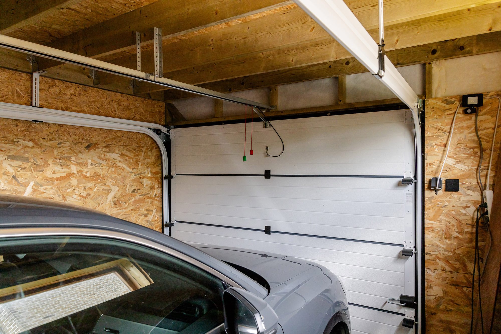 Garage met sectionaalpoort