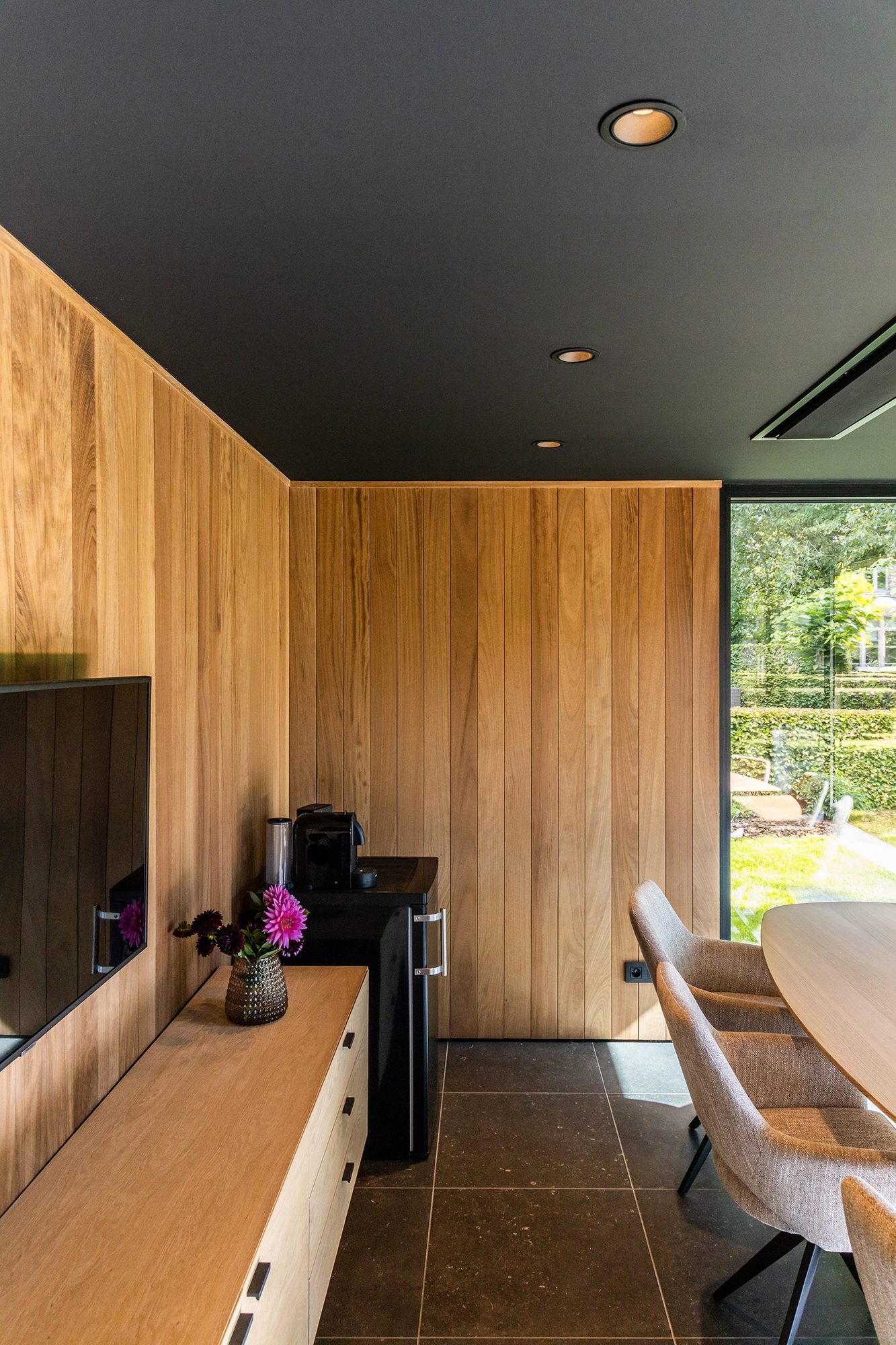 Chambre de jardin moderne