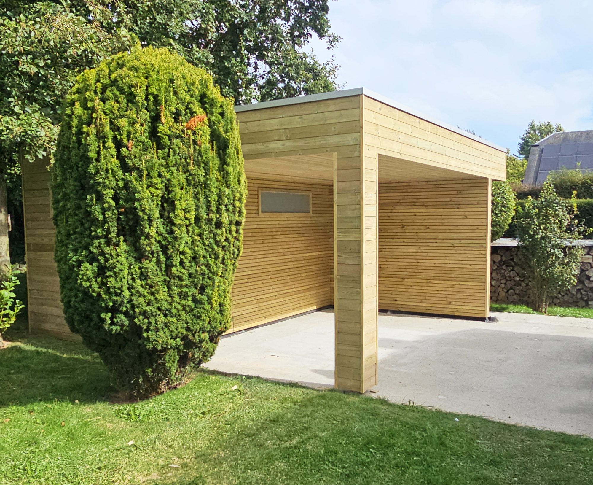 Tuingebouw in Rode Noorse Den