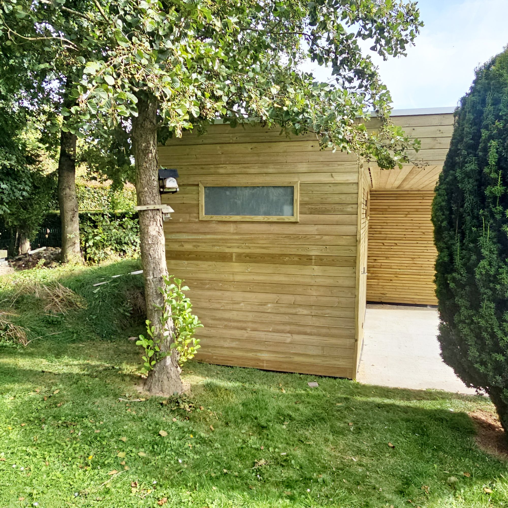 Moderne tuinberging