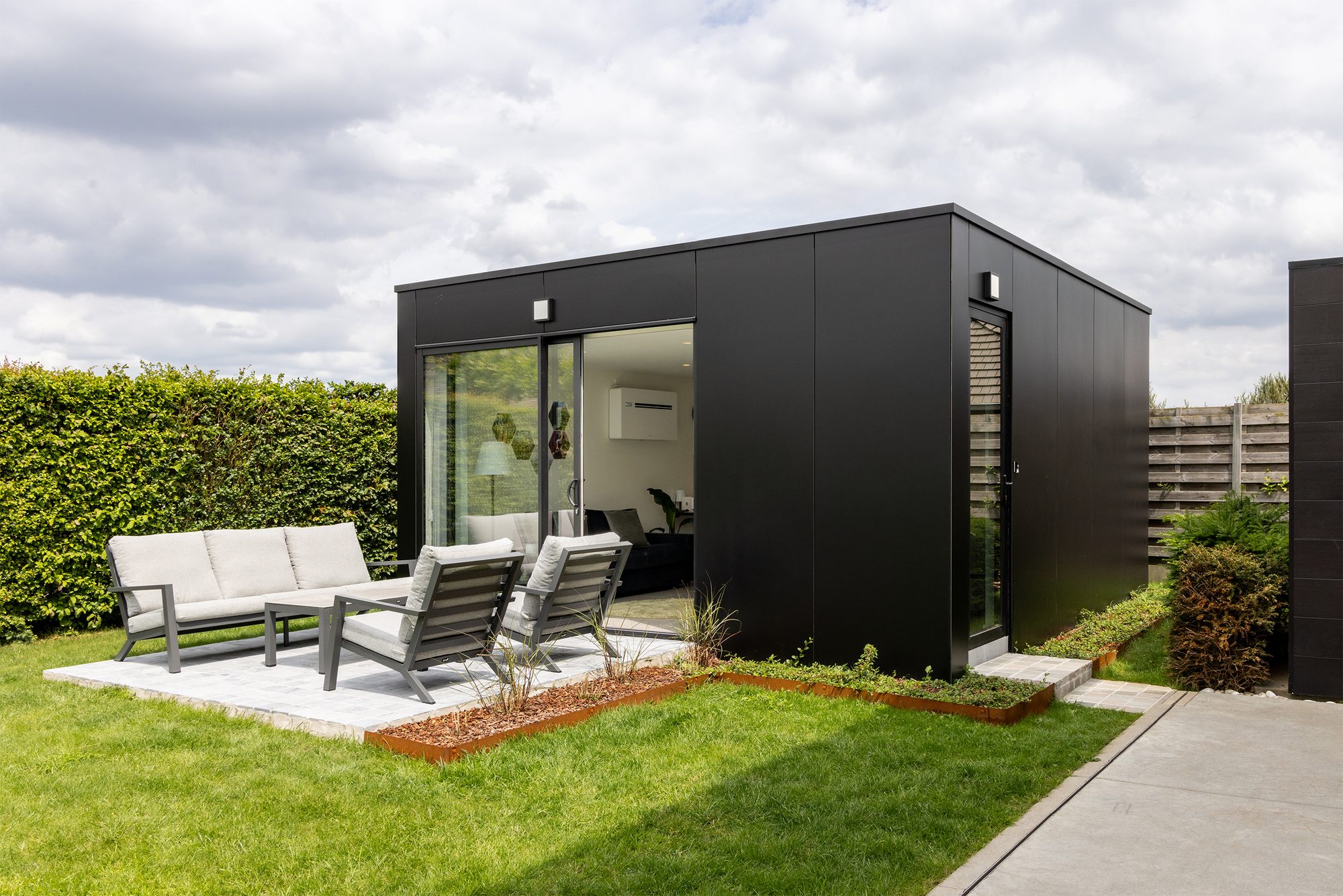 Tijdloze tuinkamer