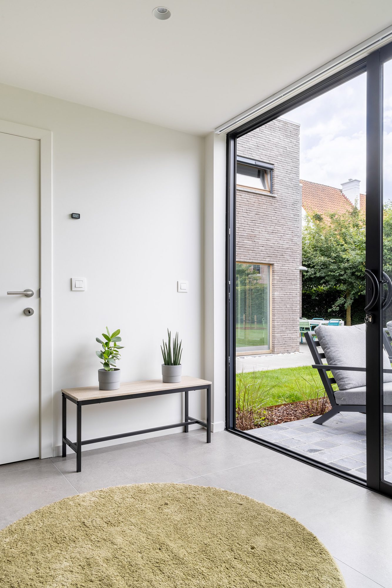 Ingerichte tuinkamer