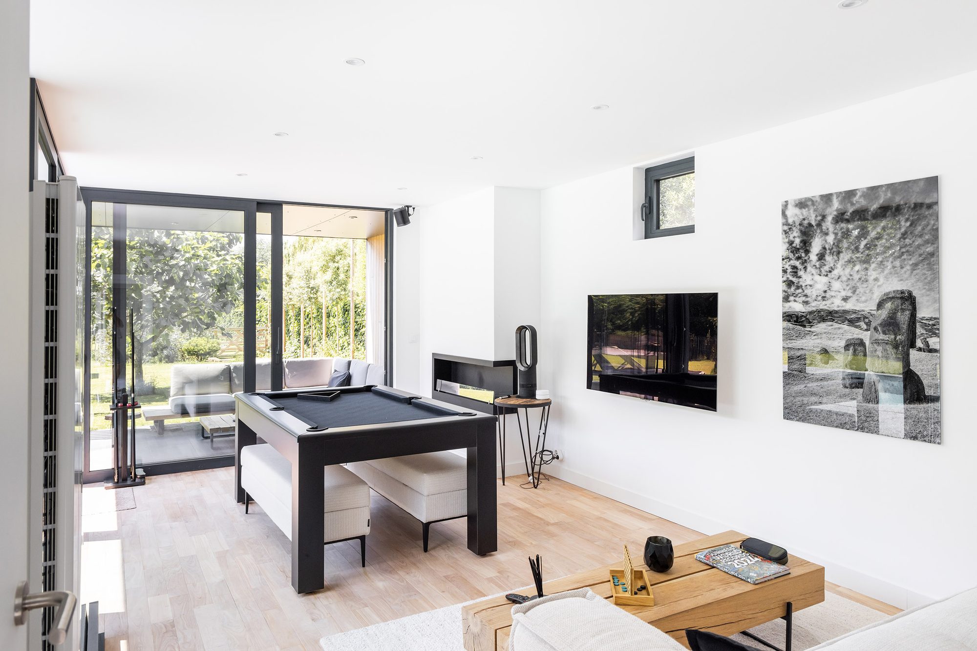 Pool house avec billard