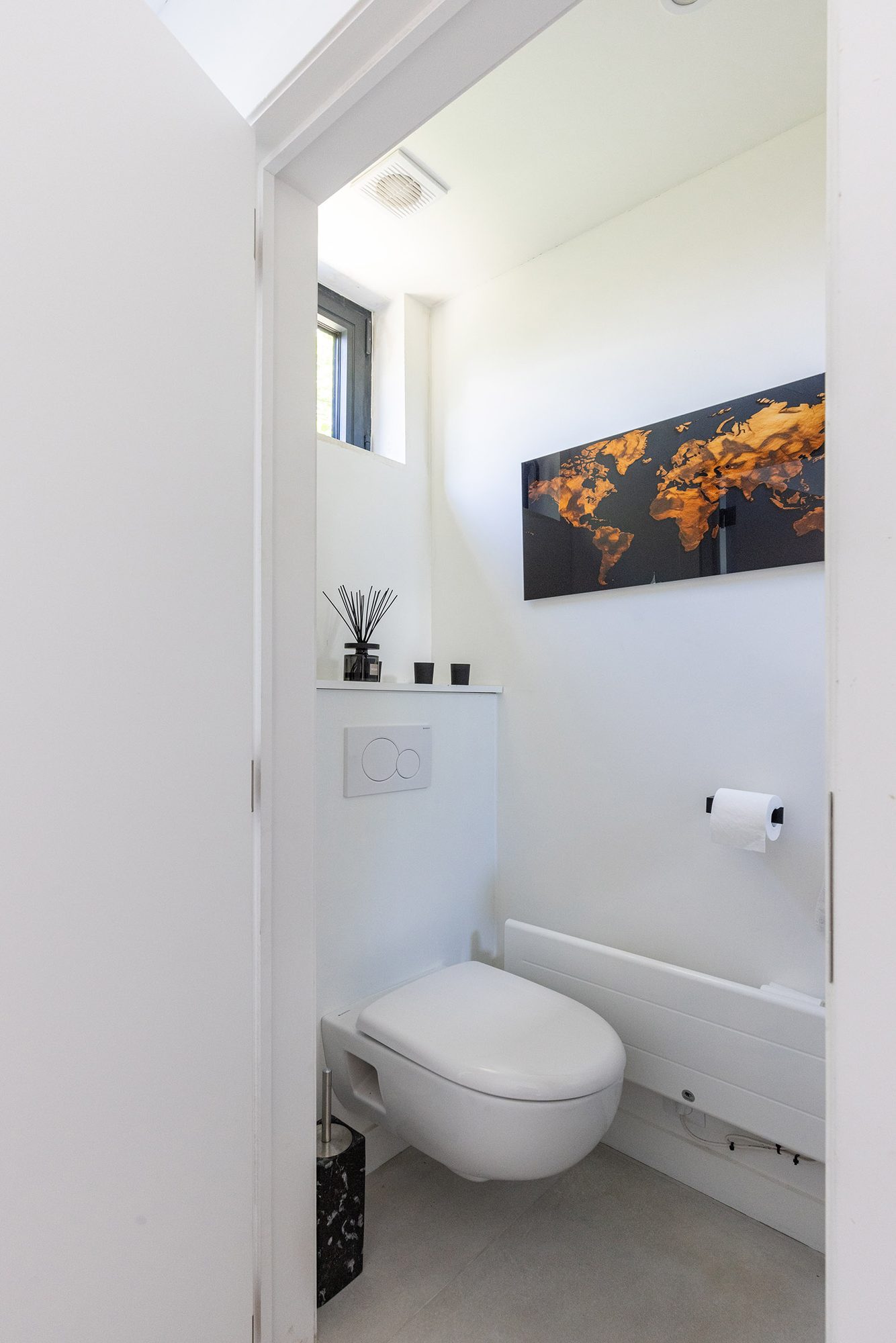 Toilettes dans le pool house