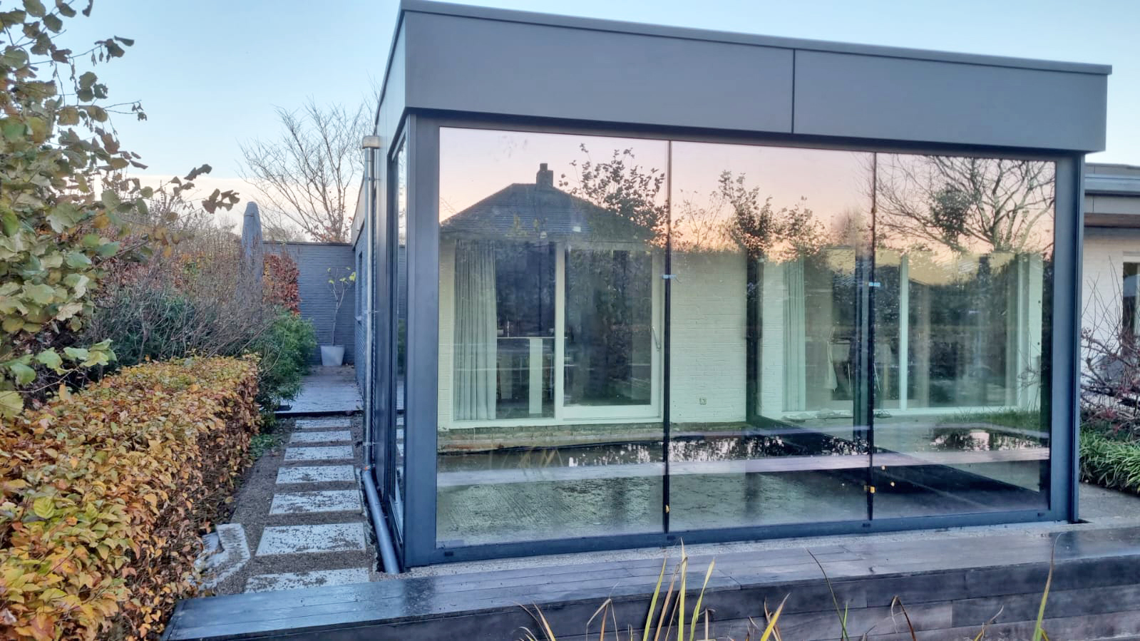 Extension de maison moderne