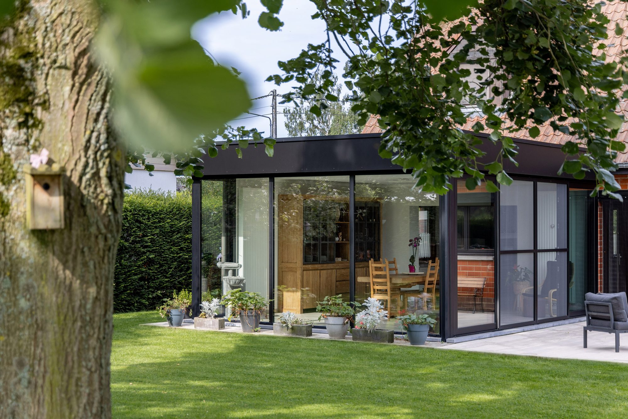 Moderne uitbouw